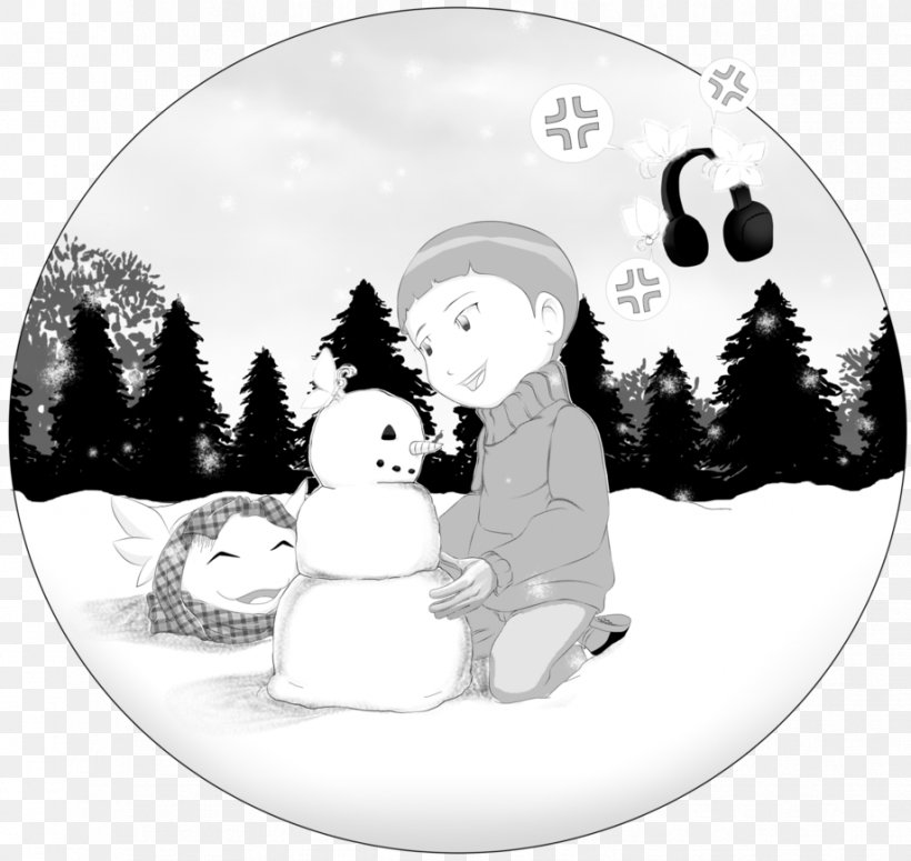 DeviantArt Bear Christmas Ornament My Hero Academia, PNG, 919x869px, Art, Artist, Bear, Black And White, Carnivoran Download Free