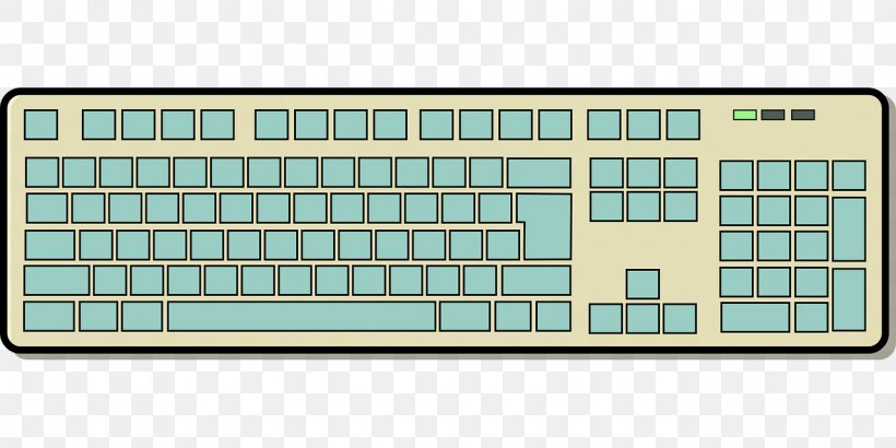 Computer Keyboard Clip Art, PNG, 1280x640px, Computer Keyboard, Computer, Multimedia, Numeric Keypad, Office Equipment Download Free