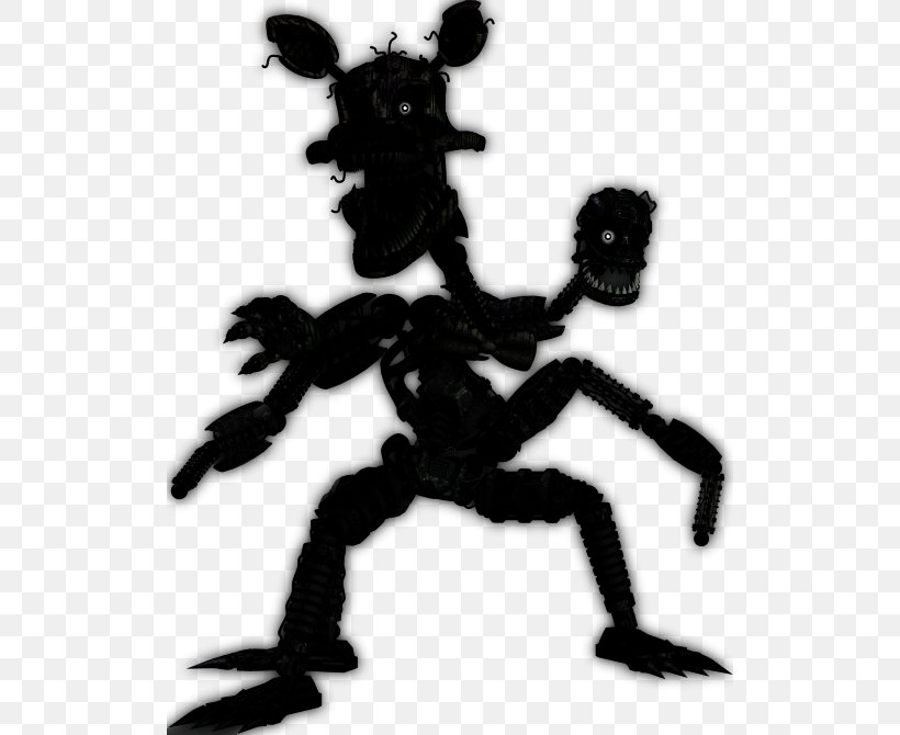 Five Nights At Freddy's 4 Five Nights At Freddy's 2 Five Nights At Freddy's: Sister Location Five Nights At Freddy's 3, PNG, 516x670px, Five Nights At Freddy S, Animatronics, Black And White, Deviantart, Fictional Character Download Free