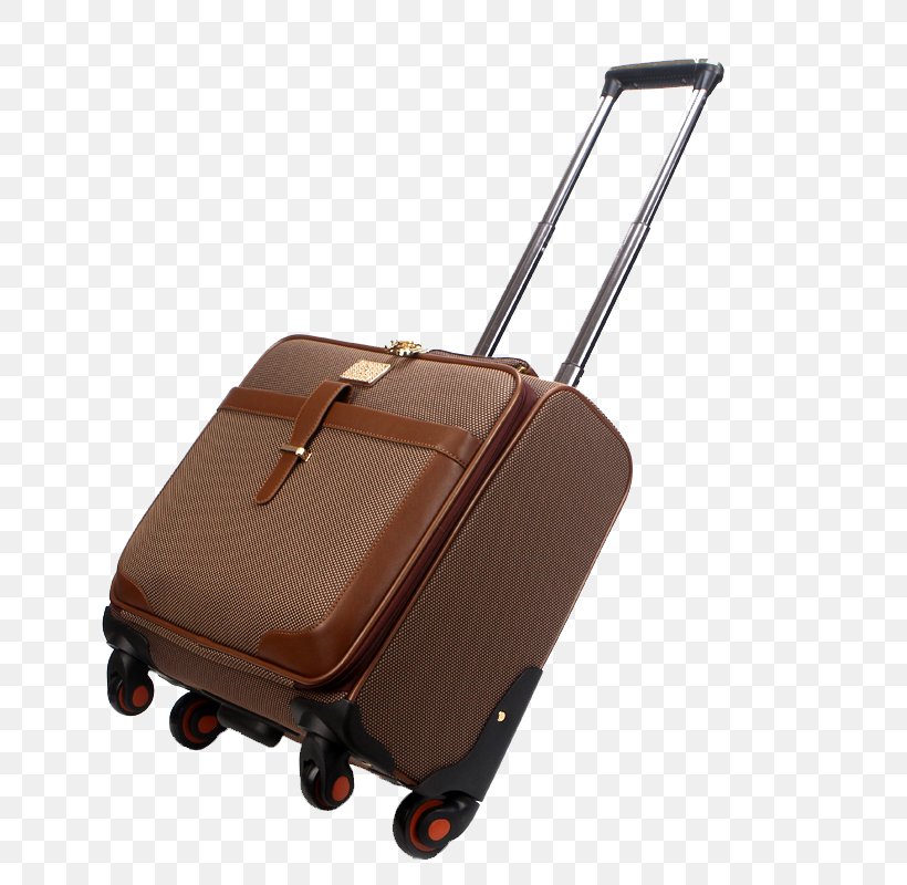 Suitcase Travel Box Trolley, PNG, 800x800px, Suitcase, Bag, Baggage, Box, Brown Download Free