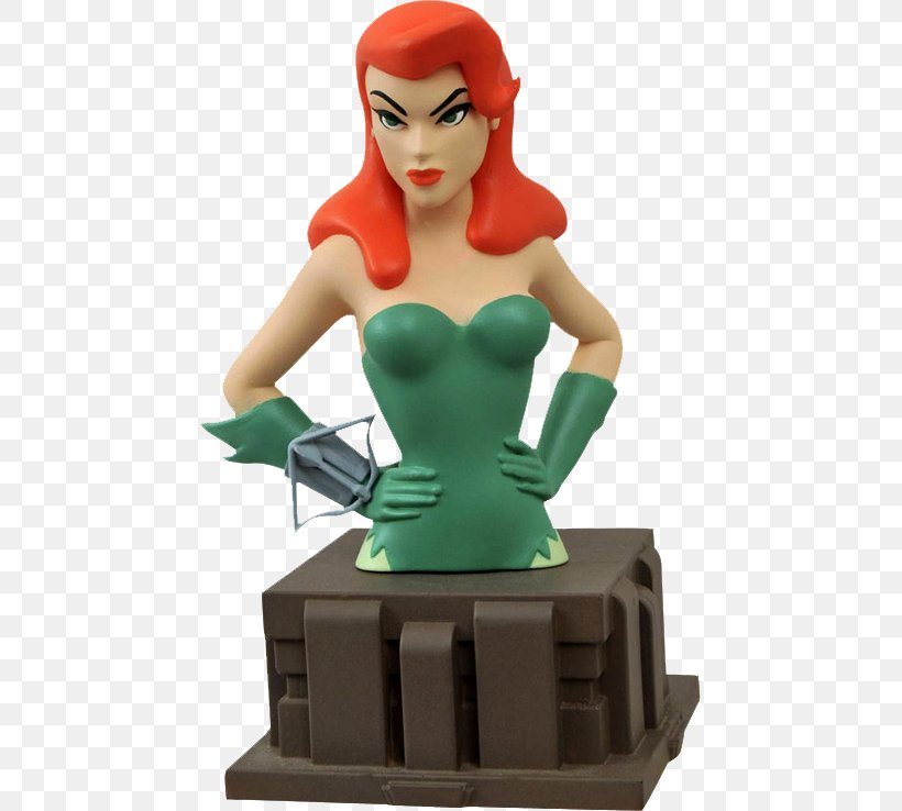 Batman: The Animated Series Poison Ivy Harley Quinn Superman, PNG, 455x738px, Batman The Animated Series, Batman, Bruce Timm, Bust, Comics Download Free