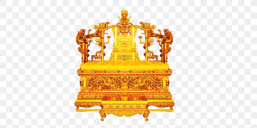 Forbidden City Emperor Of China Qing Dynasty Throne Chair, PNG, 1000x500px, Forbidden City, Chair, Chinese Dragon, Emperor, Emperor Of China Download Free