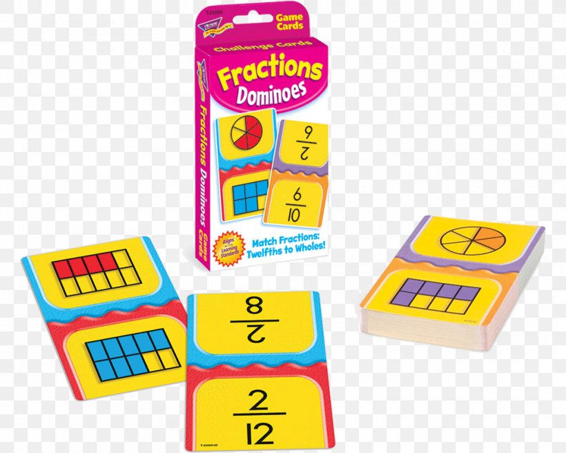 Fractions Dominoes Challenge Cards Set Game Playing Card, PNG, 1000x800px, Dominoes, Card Game, Educational Flash Cards, Educational Game, Fraction Download Free