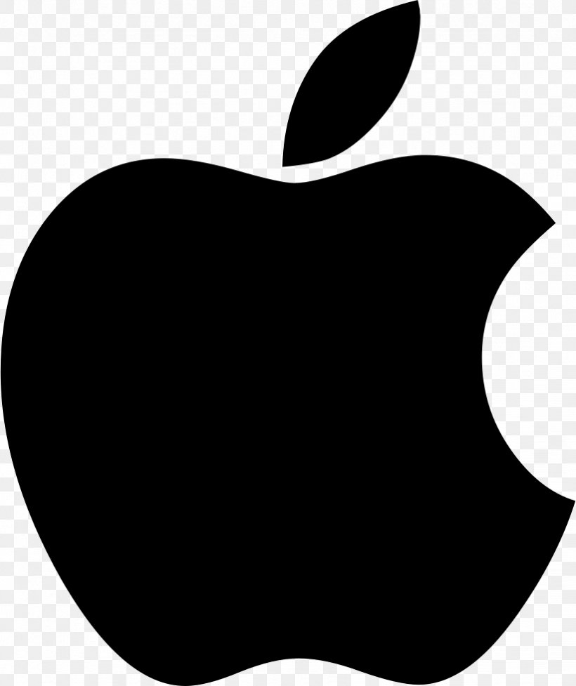 Apple Logo IPhone, PNG, 822x980px, Apple, Black, Black And White, Brand, Company Download Free