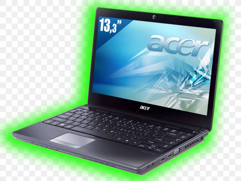Netbook Laptop Computer Hardware Personal Computer Acer, PNG, 1024x768px, Netbook, Acer, Acer Aspire, Acer Aspire Desktop, Computer Download Free