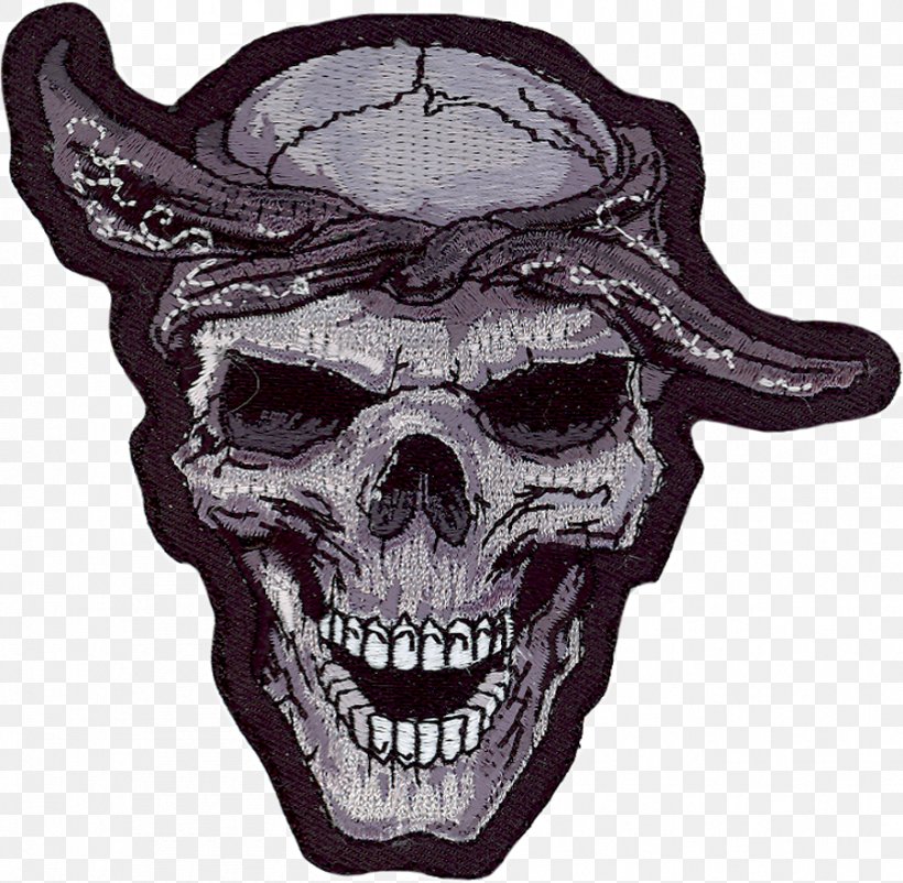 Skull Lethal Threat Embroidered Patch Motorcycle Kerchief, PNG, 901x882px, Skull, Bone, Cholo, Embroidered Patch, Face Download Free