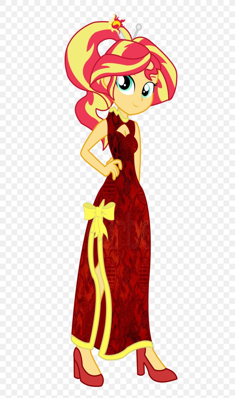 Sunset Shimmer Rainbow Dash My Little Pony: Equestria Girls Twilight Sparkle, PNG, 574x1389px, Sunset Shimmer, Art, Cartoon, Clothing, Costume Download Free