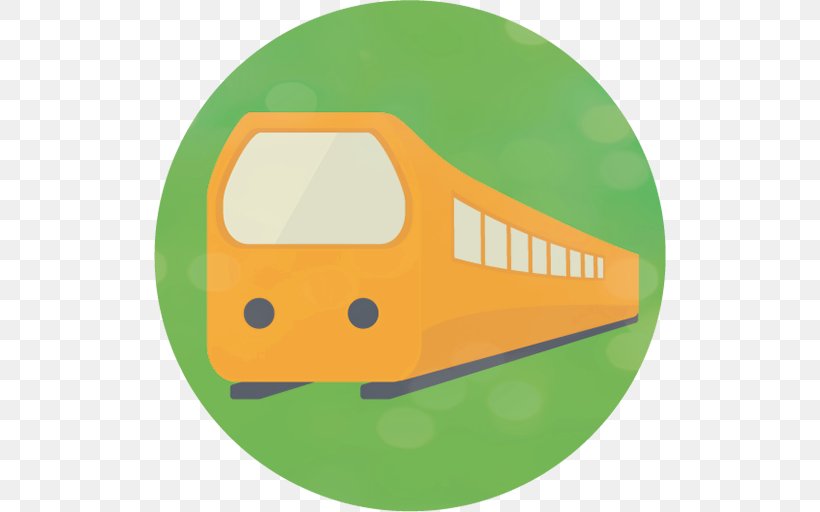 Train Locomotive Track, PNG, 512x512px, Train, Gratis, Green, Locomotive, Orange Download Free