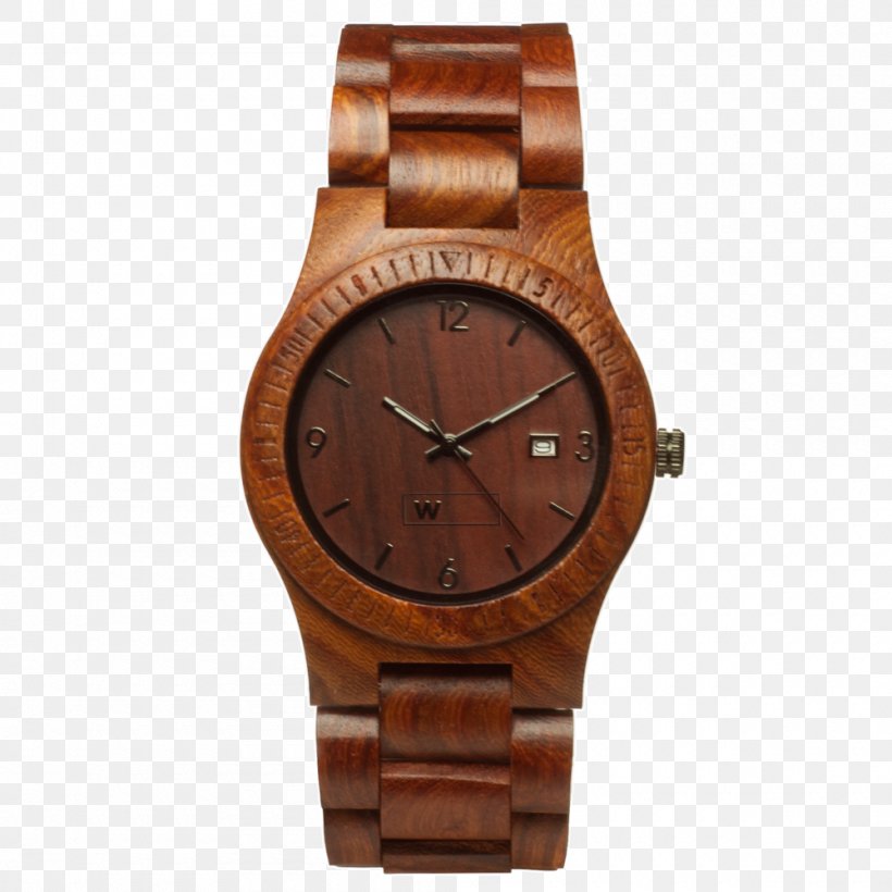 Watch Wood Quartz Clock Movement, PNG, 1000x1000px, Watch, Beige, Brand, Brown, Case Download Free
