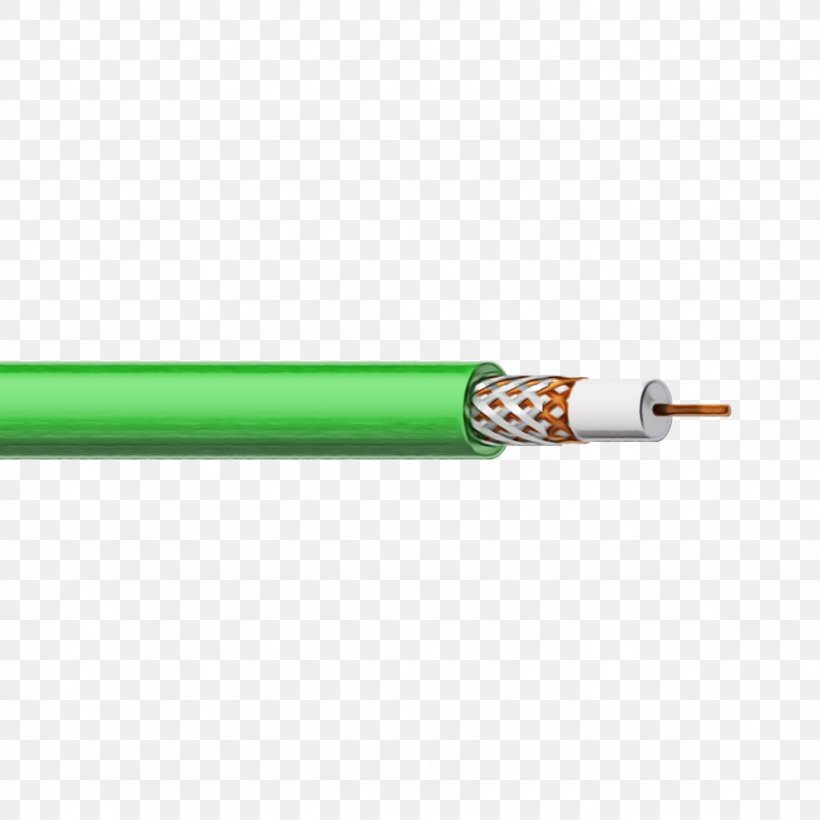 Cable Coaxial Cable Technology Electronic Device Electronics Accessory, PNG, 1024x1024px, Watercolor, Cable, Coaxial Cable, Electronic Device, Electronics Accessory Download Free
