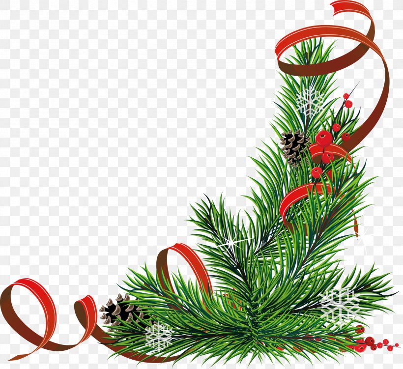 Christmas Tree Garland Christmas Decoration Clip Art, PNG, 2587x2370px, Christmas, Bombka, Branch, Christmas Decoration, Christmas Gift Download Free