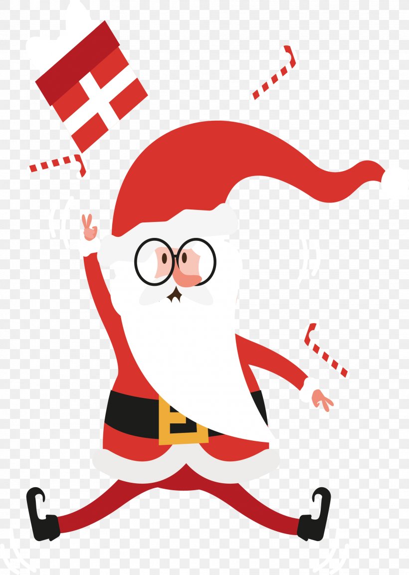 Santa Claus Christmas Clip Art, PNG, 1928x2712px, Santa Claus, Area, Art, Artwork, Cartoon Download Free