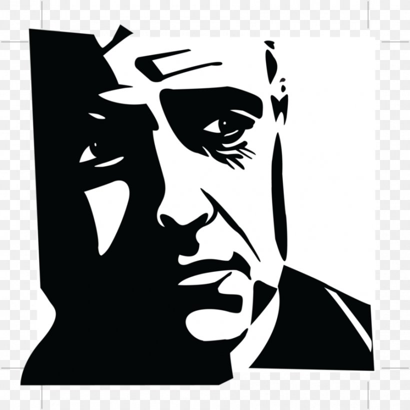 The Godfather Art Illustrator, PNG, 894x894px, Godfather, Art, Black, Black And White, Brand Download Free