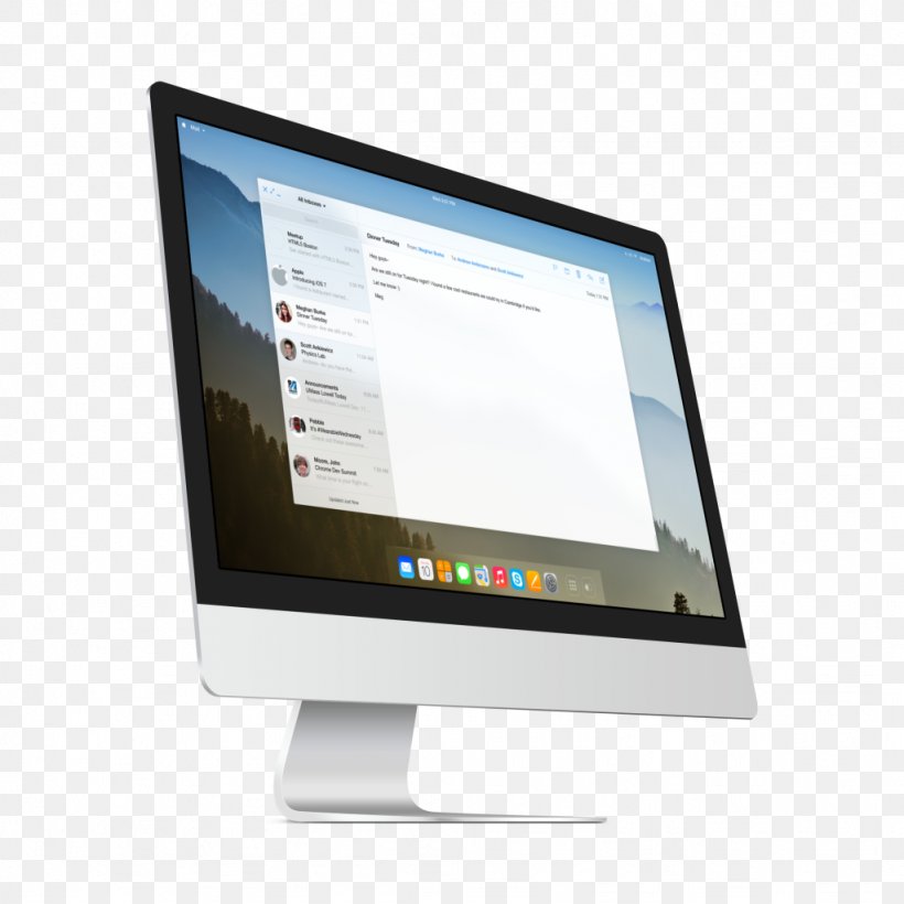 MacOS Operating Systems Mac OS X Tiger, PNG, 1024x1024px, Macos, Apple, Apple Tv, Computer, Computer Monitor Download Free