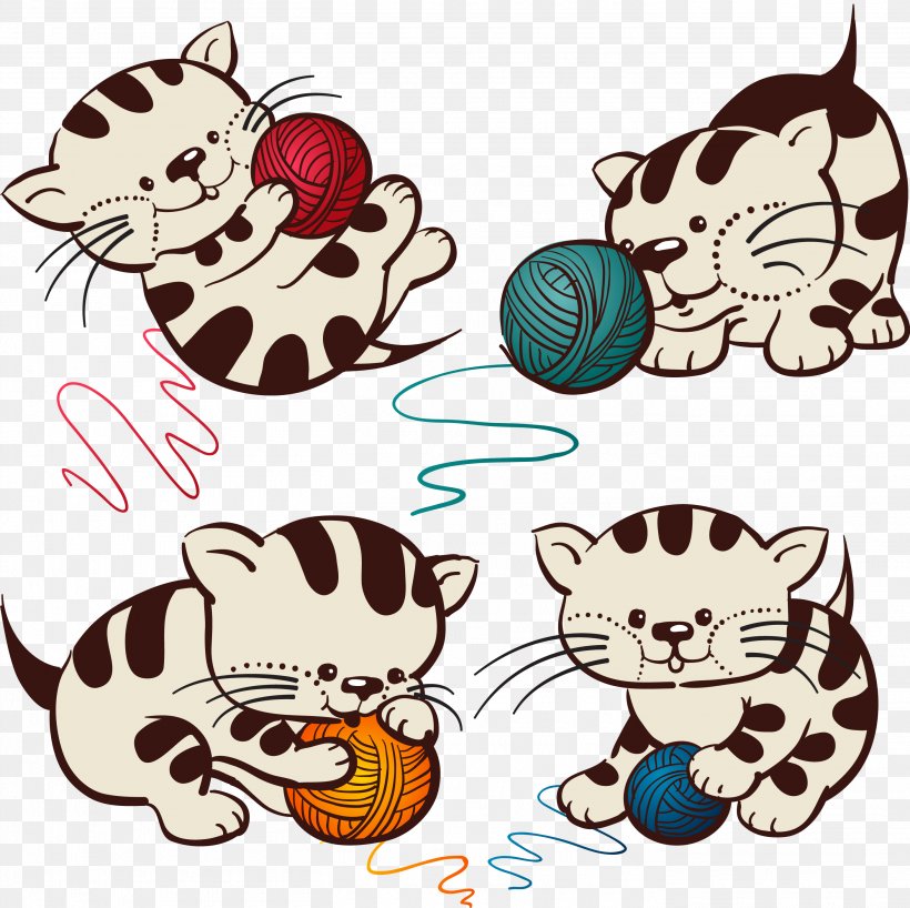 Persian Cat Kitten Cuteness Clip Art, PNG, 2815x2810px, Persian Cat, Black Cat, Carnivoran, Cartoon, Cat Download Free