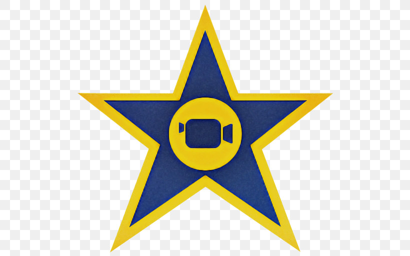Yellow Symbol Star Logo Electric Blue, PNG, 512x512px, Yellow, Electric Blue, Logo, Star, Symbol Download Free