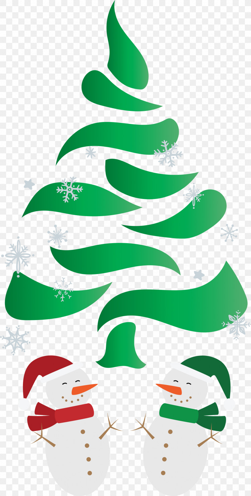 Christmas Tree Snowman, PNG, 1519x2999px, Christmas Tree, Christmas Day, Christmas Ornament, Green, Leaf Download Free