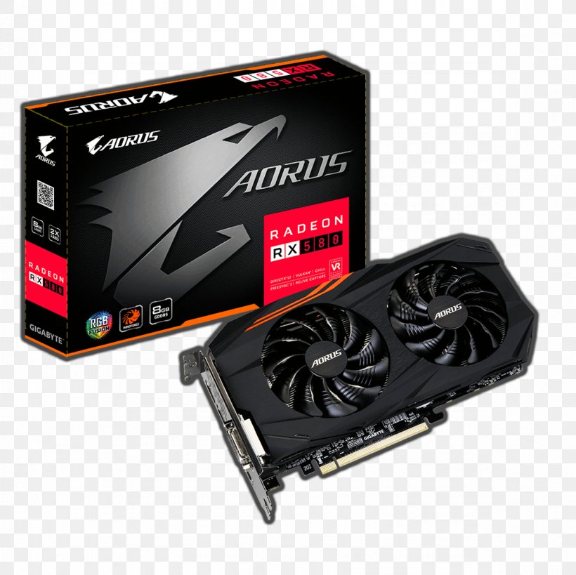 Graphics Cards & Video Adapters AMD Radeon 400 Series Gigabyte Technology AMD Radeon 500 Series, PNG, 1181x1181px, Graphics Cards Video Adapters, Advanced Micro Devices, Amd Radeon 400 Series, Amd Radeon 500 Series, Amd Radeon Rx 580 Download Free