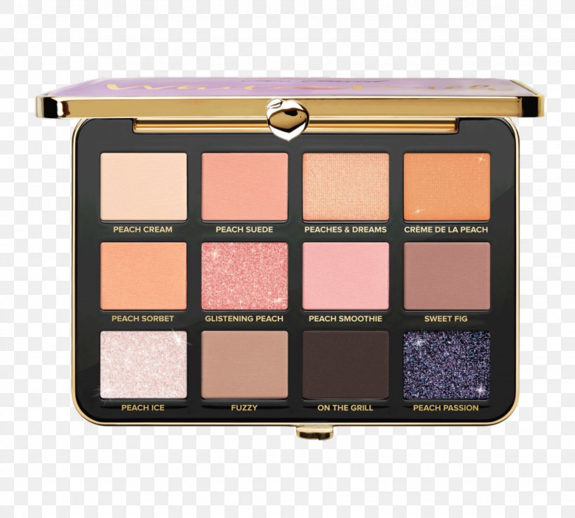 Too Faced Sweet Peach Peaches And Cream Sephora Cosmetics, PNG, 1024x922px, Too Faced Sweet Peach, Candy, Cosmetics, Eye Shadow, Face Download Free