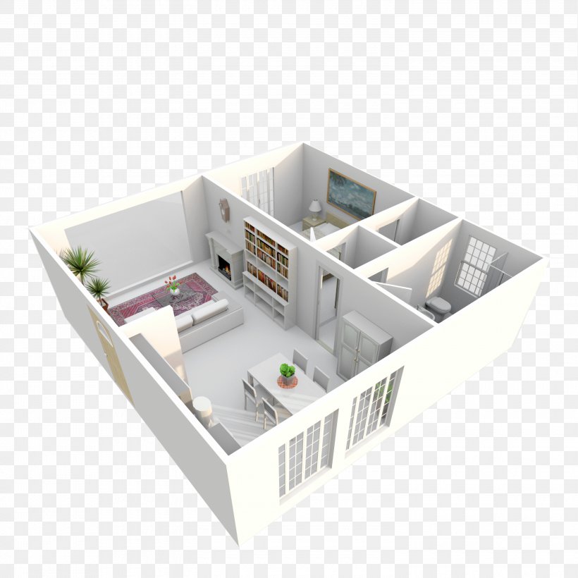 3D Floor Plan 3D Computer Graphics Architectural Rendering Interior Design Services, PNG, 3000x3000px, 3d Computer Graphics, 3d Floor Plan, 3d Modeling, Architectural Engineering, Architectural Rendering Download Free