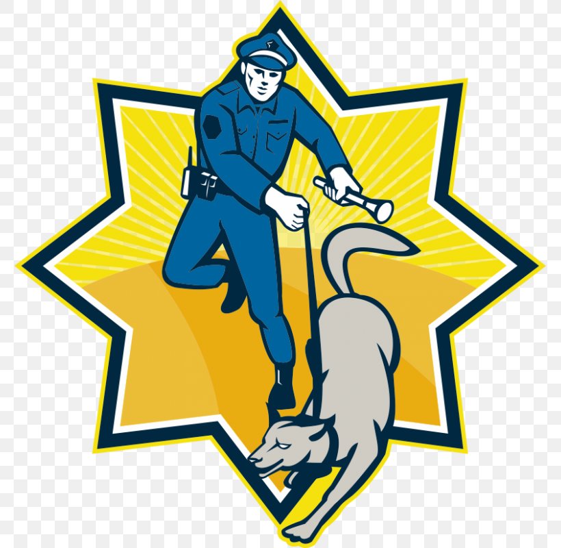 German Shepherd Police Dog Police Officer Royalty-free, PNG, 800x800px, German Shepherd, Area, Art, Artwork, Dog Download Free