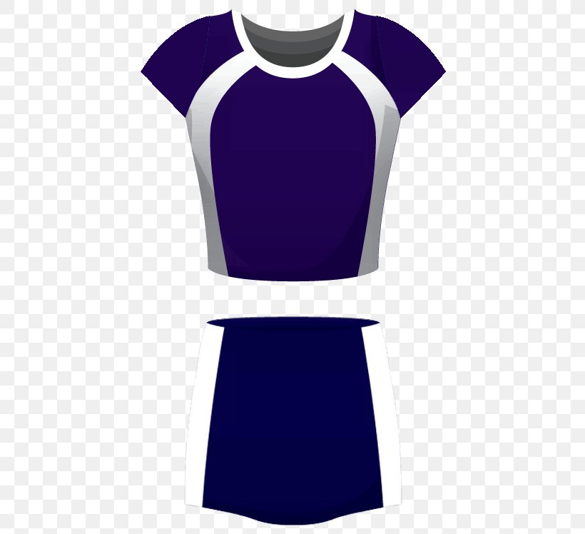 Jersey T-shirt Uniform Netball Crew Neck, PNG, 450x748px, Jersey, Black, Blue, Clothing, Cobalt Blue Download Free