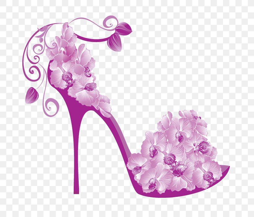 High-heeled Footwear Shoe Clothing Clip Art, PNG, 700x700px, Highheeled Footwear, Ballet Flat, Blossom, Boot, Clothing Download Free