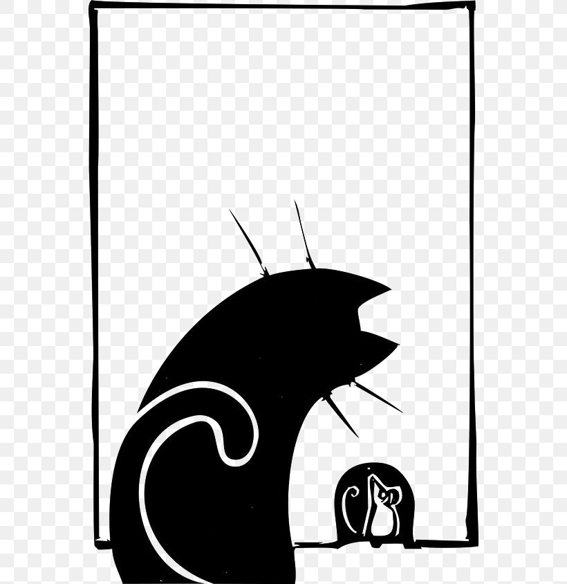 Cat Mouse Rat Kitten, PNG, 564x844px, Cat, Black, Black And White, Black Cat, Carnivoran Download Free