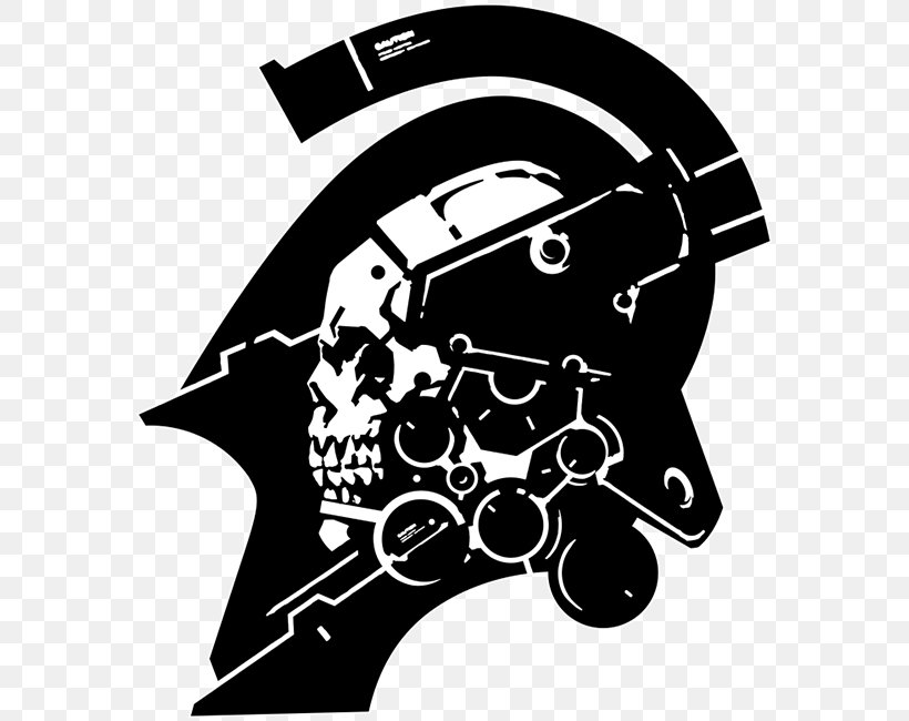 Death Stranding Metal Gear Solid Kojima Productions Video Game Konami, PNG, 580x650px, Death Stranding, Art, Black, Black And White, Brand Download Free