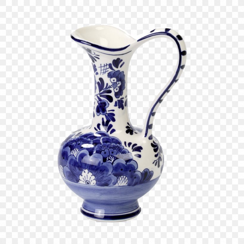 Jug Ceramic Vase Glass Blue And White Pottery, PNG, 1000x1000px, Jug, Blue, Blue And White Porcelain, Blue And White Pottery, Ceramic Download Free