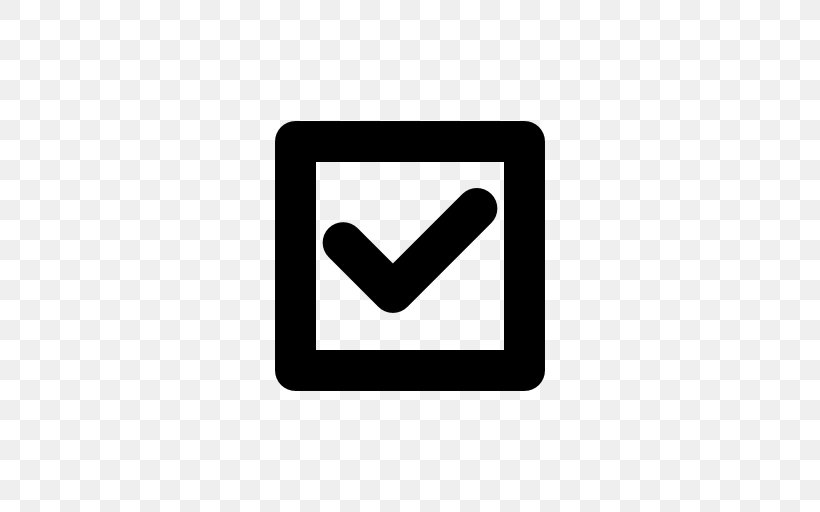 Checkbox Check Mark, PNG, 512x512px, Checkbox, Black, Check Mark, Ink, Rectangle Download Free