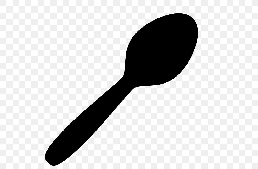 Spoon Tool, PNG, 540x540px, Spoon, Black And White, Cutlery, Fork, Kitchen Download Free
