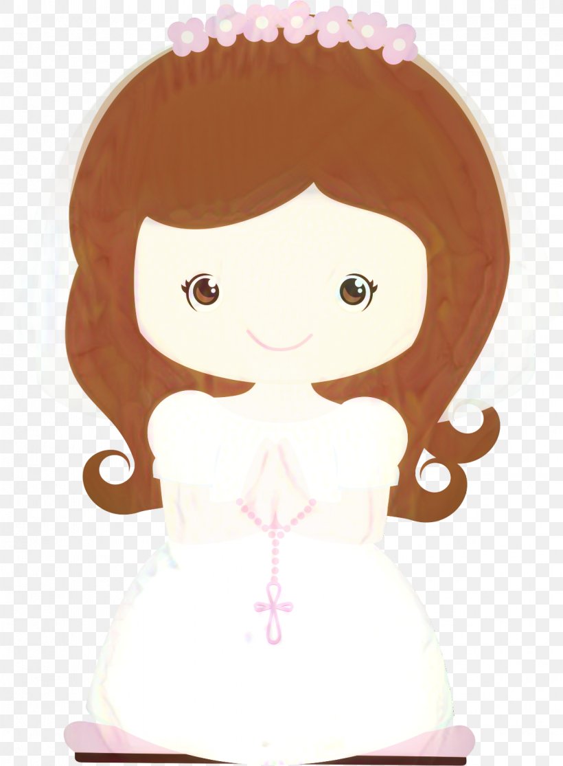 First Communion Eucharist Clip Art Girl Baptism, PNG, 1175x1599px, First Communion, Baptism, Brown Hair, Cartoon, Child Download Free