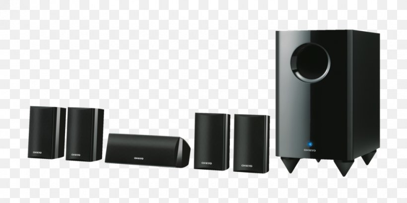 Onkyo SKS-HT528 5.1 Surround Sound Home Theater Systems AV Receiver, PNG, 976x488px, 51 Surround Sound, Audio, Audio Equipment, Av Receiver, Cinema Download Free