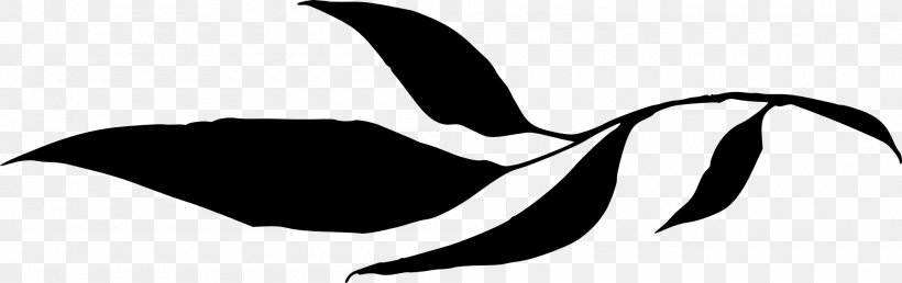Silhouette Black And White Clip Art, PNG, 2000x630px, Silhouette, Artwork, Beak, Black And White, Fictional Character Download Free