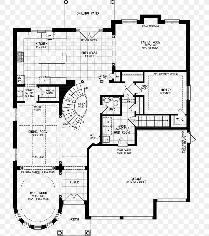 Floor Plan Line, PNG, 719x928px, Floor Plan, Area, Black And White, Diagram, Drawing Download Free