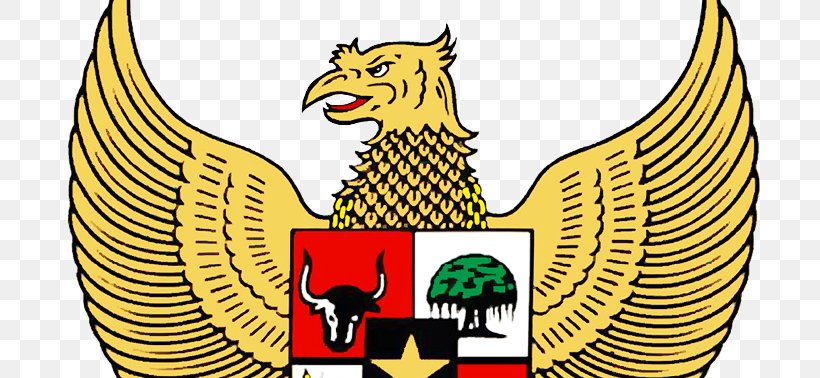 National Emblem Of Indonesia Garuda Symbol Pancasila, PNG, 720x378px, Indonesia, Beak, Bhinneka Tunggal Ika, Carnivoran, Chicken Download Free