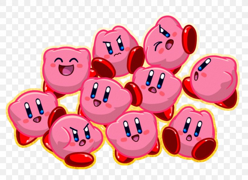 Kirby Video Game Super Smash Bros. Nintendo, PNG, 900x655px, Kirby, Arcade Game, Drawing, Food, Game Download Free