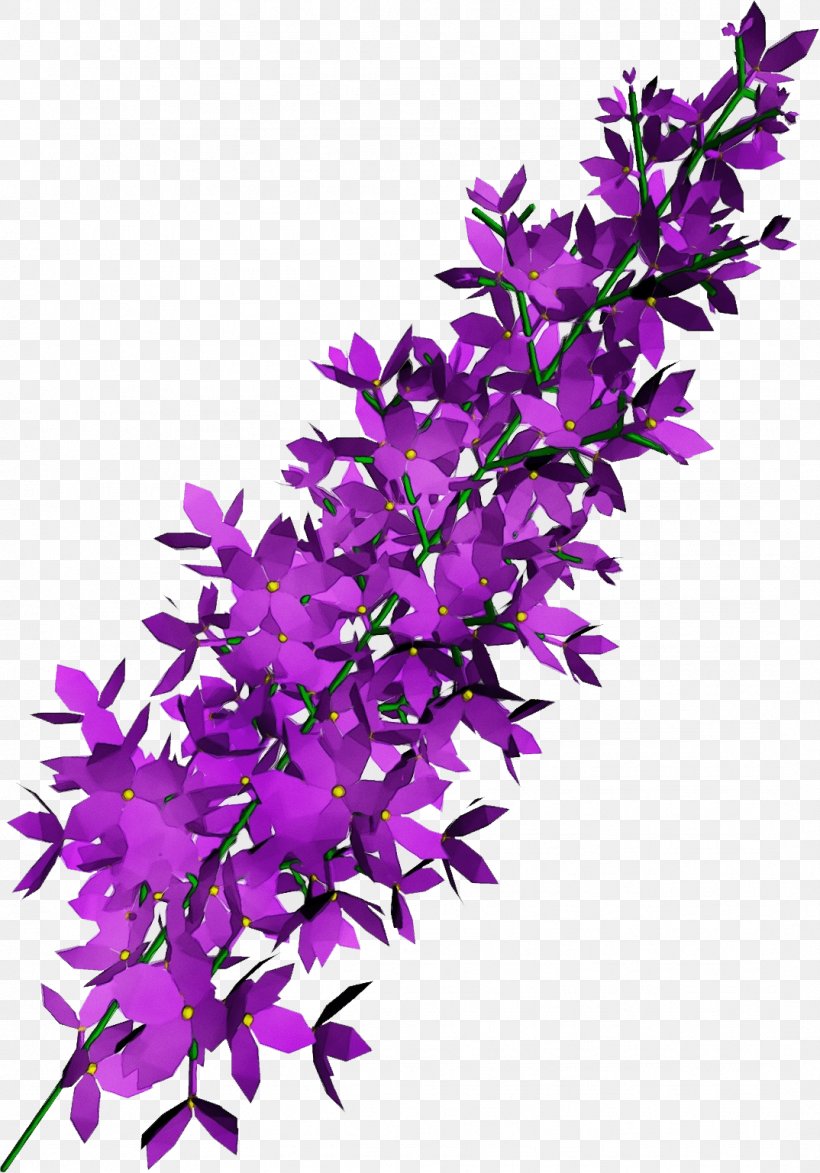 Purple Flower Lilac Plant Violet, PNG, 1074x1537px, Watercolor, Branch, Dendrobium, Flower, Flowering Plant Download Free