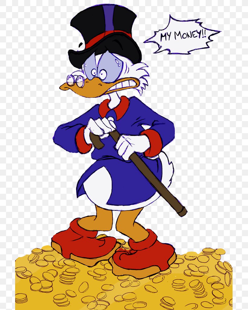 Scrooge McDuck Ebenezer Scrooge Cartoon Character, PNG, 719x1024px, Scrooge Mcduck, Animated Series, Art, Cartoon, Character Download Free