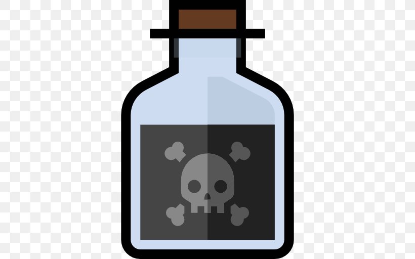Glass Bottle Poison Human Skull Symbolism, PNG, 512x512px, Glass Bottle, Bottle, Drinkware, Glass, Grey Download Free