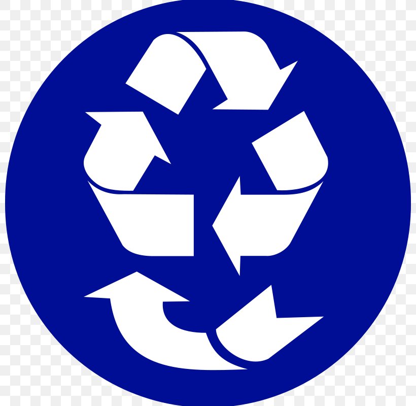 Recycling Symbol Recycling Bin Waste, PNG, 800x800px, Recycling Symbol, Area, Decal, Logo, Recycling Download Free
