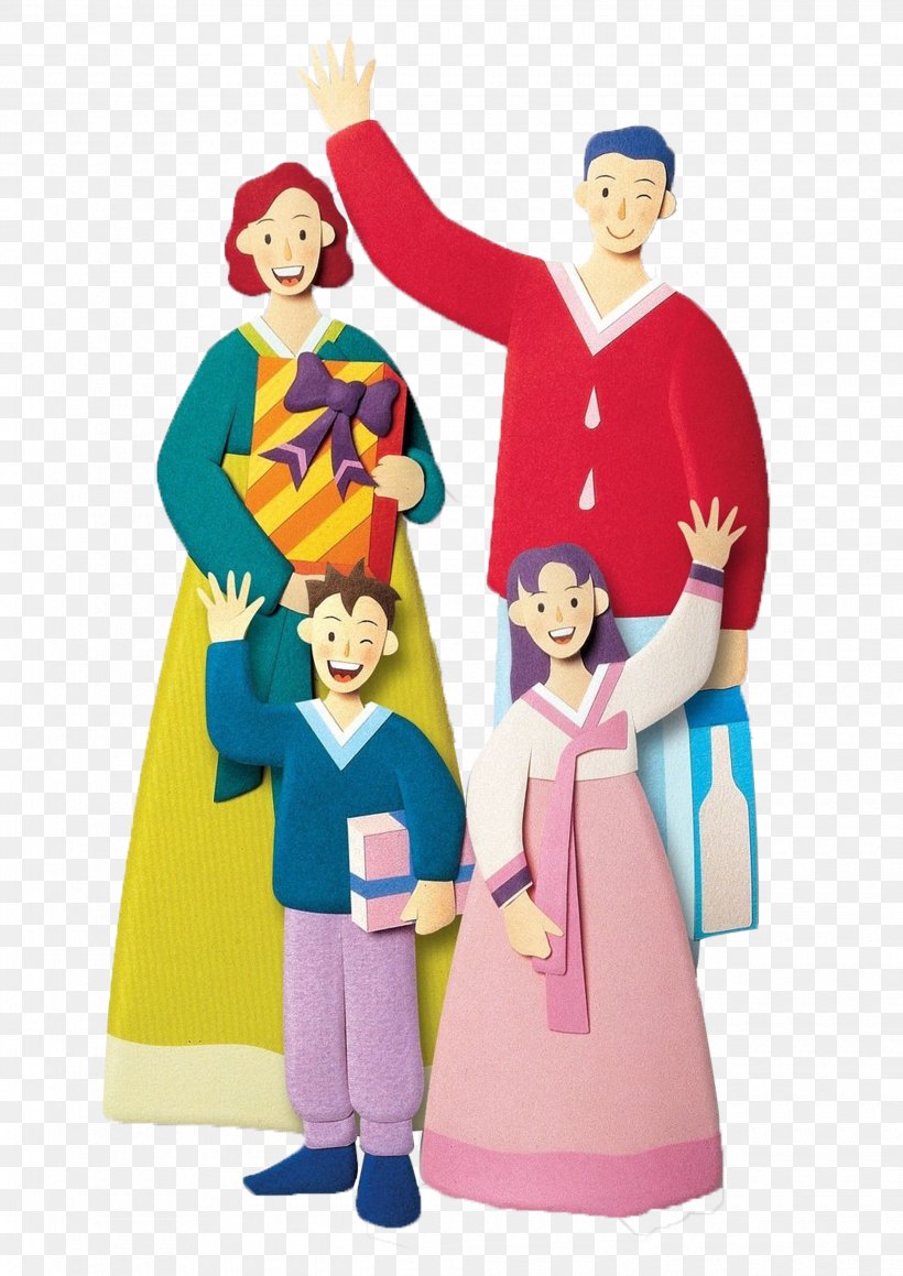 South Korea Family Cartoon, PNG, 2480x3508px, South Korea, Animation, Art, Cartoon, Costume Download Free