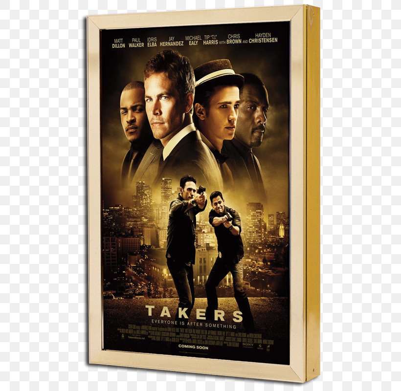 Takers John Luessenhop Idris Elba Heist Film, PNG, 608x800px, Takers, Action Film, Actor, Chris Brown, Film Download Free