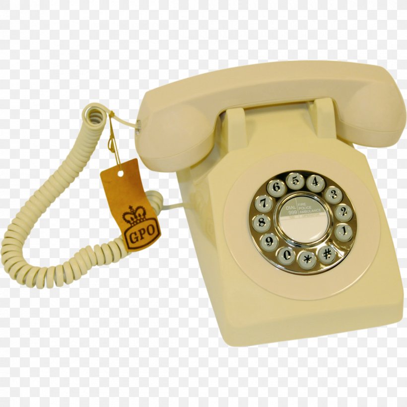 Telephone Retro Style 1970s Industrial Design, PNG, 1200x1200px, Telephone, Computer Hardware, Hardware, Industrial Design, Ivory Download Free