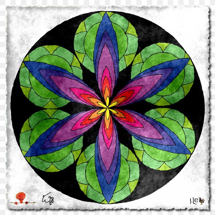 Window Petal Art Symmetry Pattern, PNG, 1240x1240px, Window, Art, Flora, Flower, Leaf Download Free