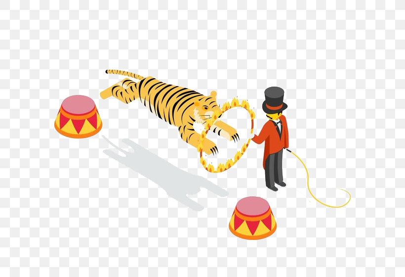 Tiger Circus Cartoon Illustration, PNG, 600x560px, Tiger, Cartoon, Circus, Fire, Flame Download Free