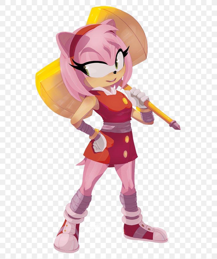 Amy Rose Sonic Boom Sonic The Hedgehog Sonic Drift Fan Art, PNG, 600x981px, Amy Rose, Action Figure, Art, Cartoon, Character Download Free