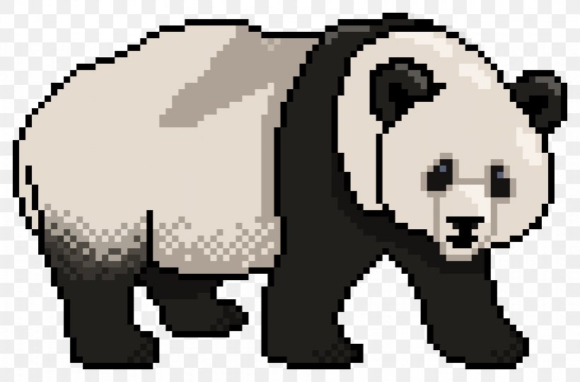 Giant Panda Bear, PNG, 910x600px, Giant Panda, Animal, Art, Bear, Black Download Free