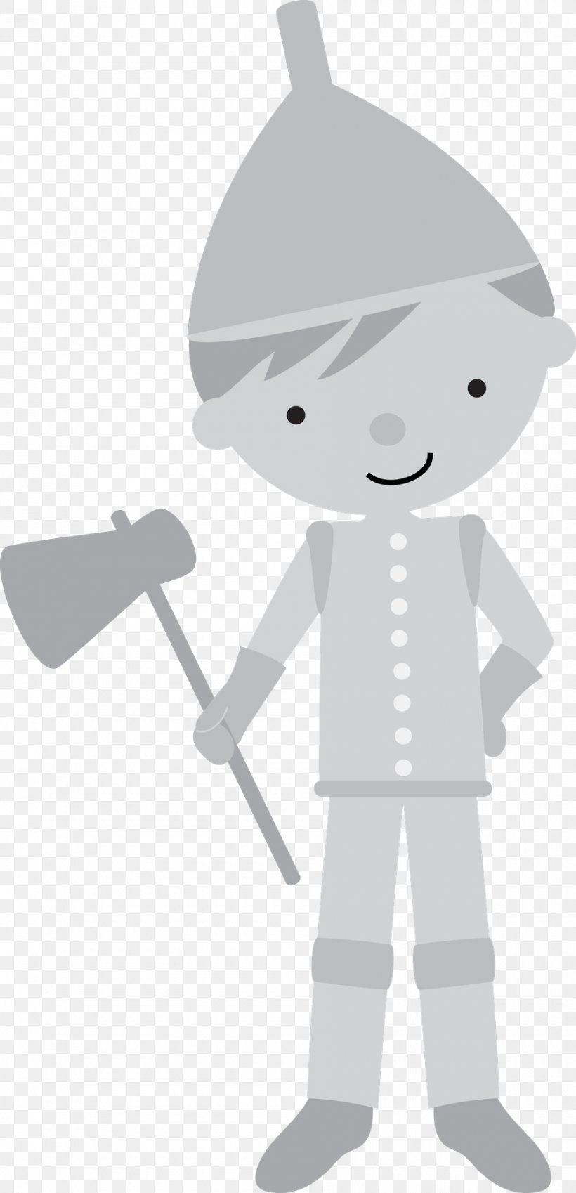 The Tin Man The Wonderful Wizard Of Oz The Wizard Of Oz Scarecrow Clip Art, PNG, 900x1864px, Tin Man, Art, Black And White, Cartoon, Character Download Free